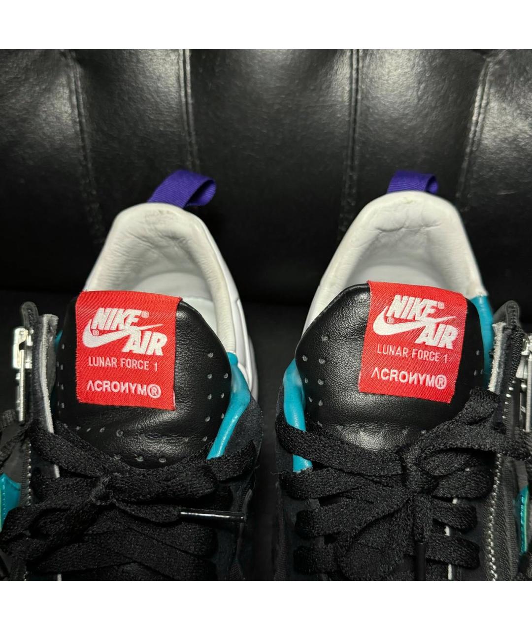 ACRONYM® Черные текстильные низкие кроссовки / кеды, фото 8