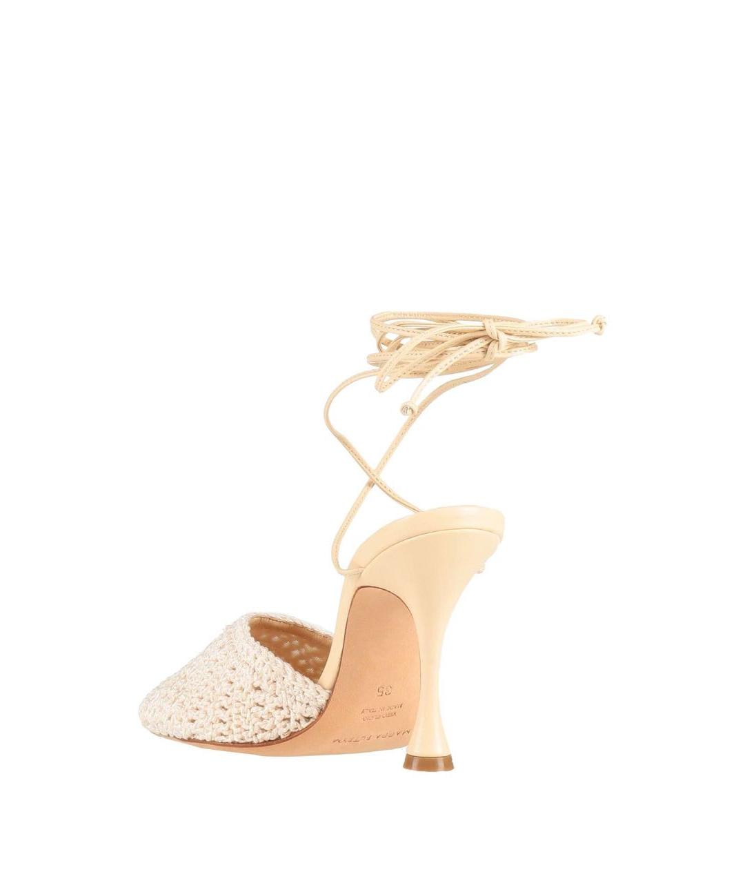 MAGDA BUTRYM Бежевые босоножки, фото 3