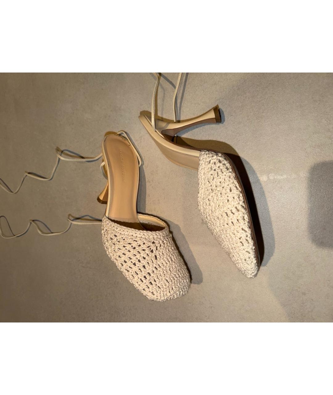 MAGDA BUTRYM Бежевые босоножки, фото 6
