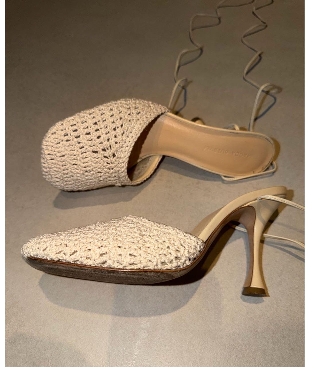 MAGDA BUTRYM Бежевые босоножки, фото 5