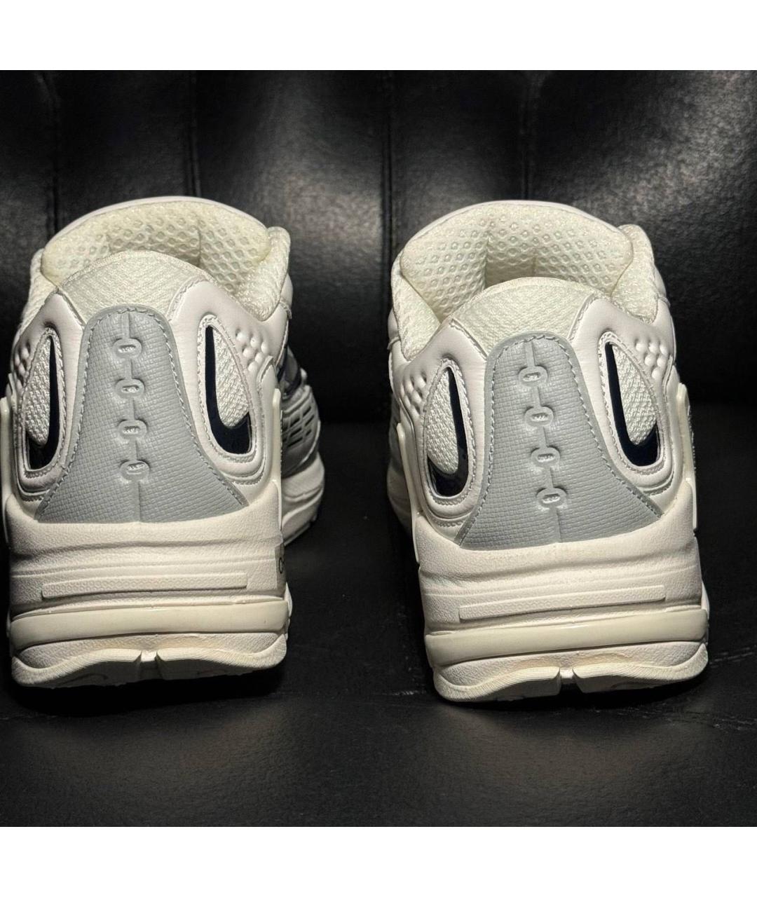 RAF SIMONS Белые текстильные кроссовки, фото 2