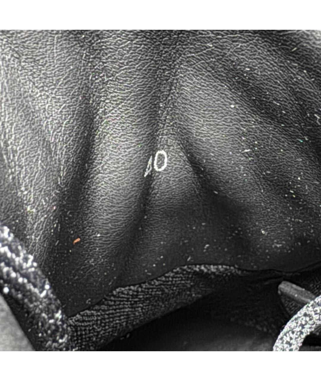 RAF SIMONS Белые текстильные низкие кроссовки / кеды, фото 6