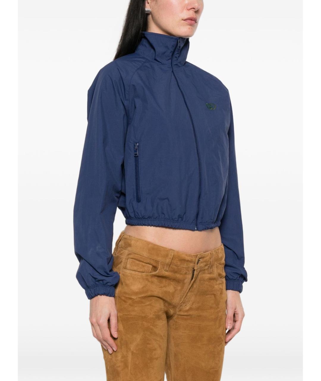 GUCCI Синяя полиамидовая куртка, фото 4