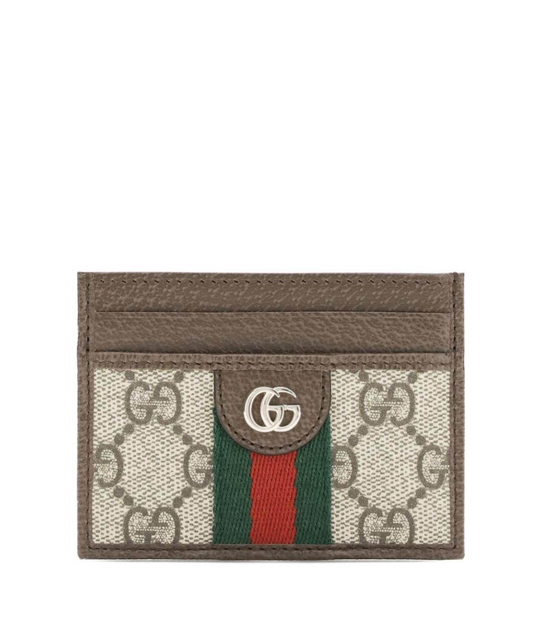 GUCCI Бежевый кардхолдер, фото 1