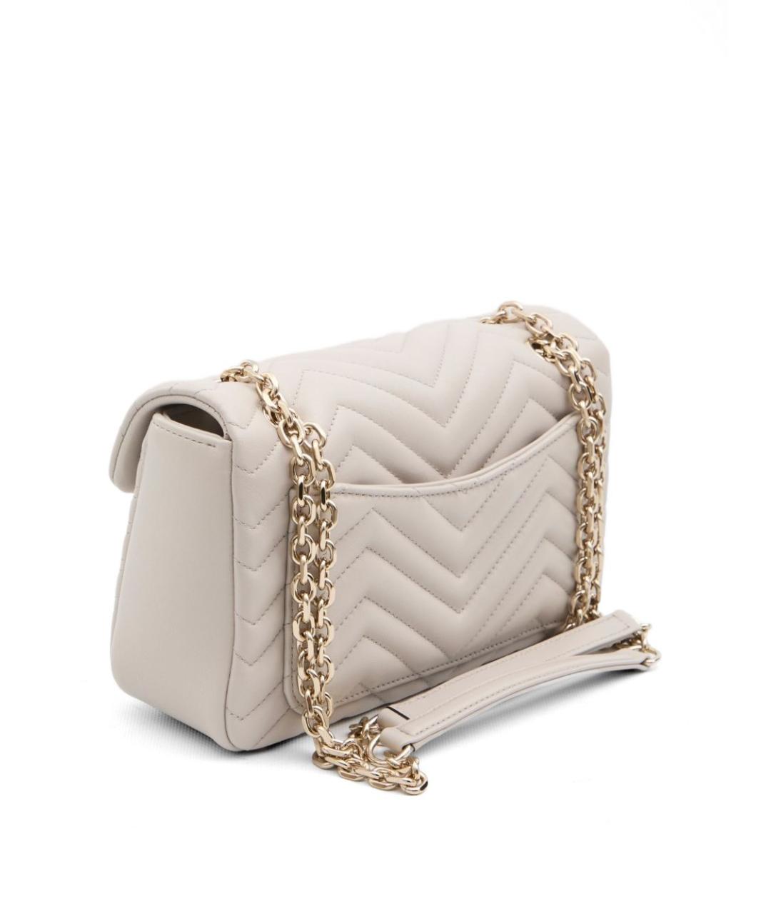 GUCCI Бежевая кожаная сумка через плечо, фото 2