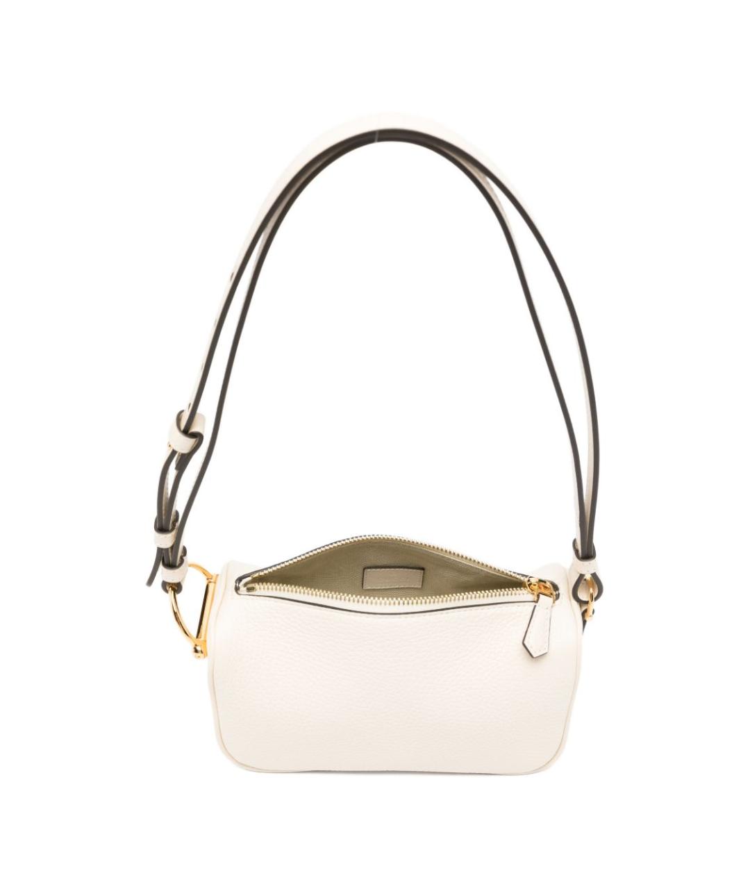 GUCCI Бежевая кожаная сумка тоут, фото 3