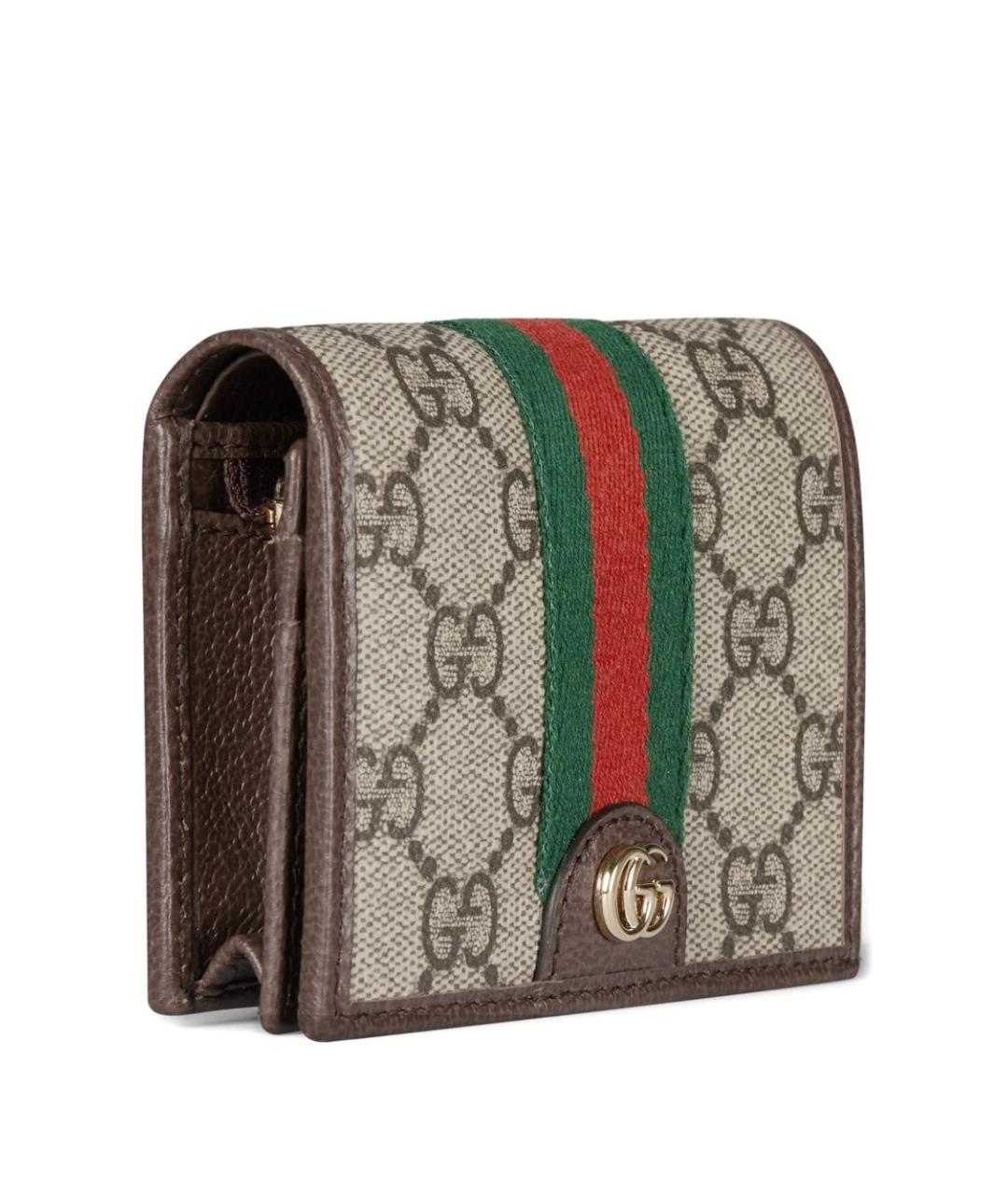 GUCCI Бежевый кошелек, фото 2