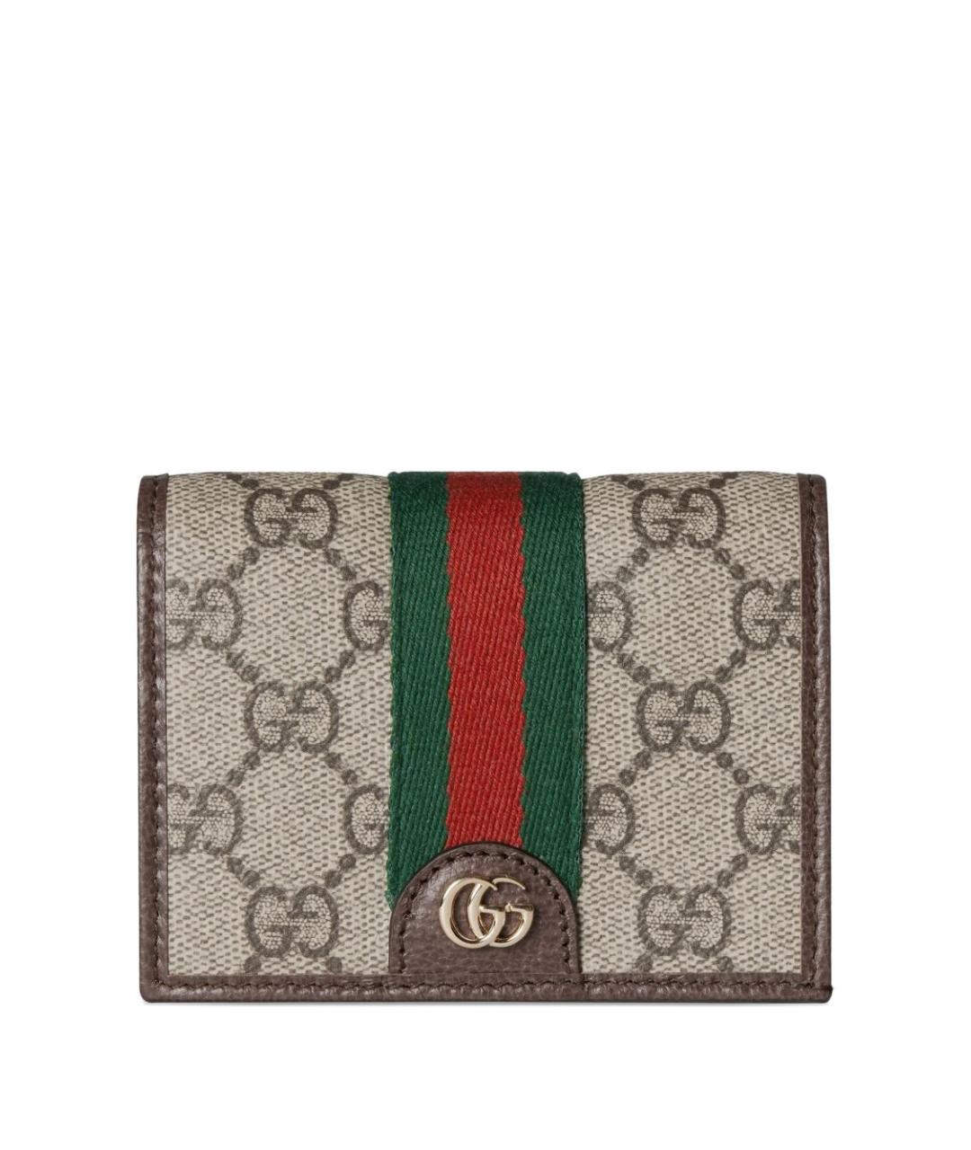 GUCCI Бежевый кошелек, фото 1