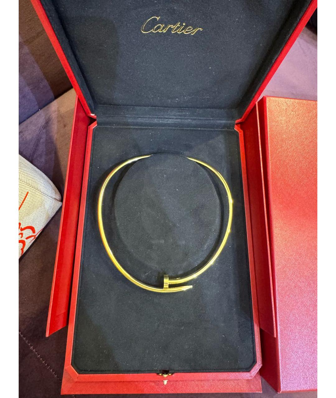 CARTIER Золотое колье из желтого золота, фото 4