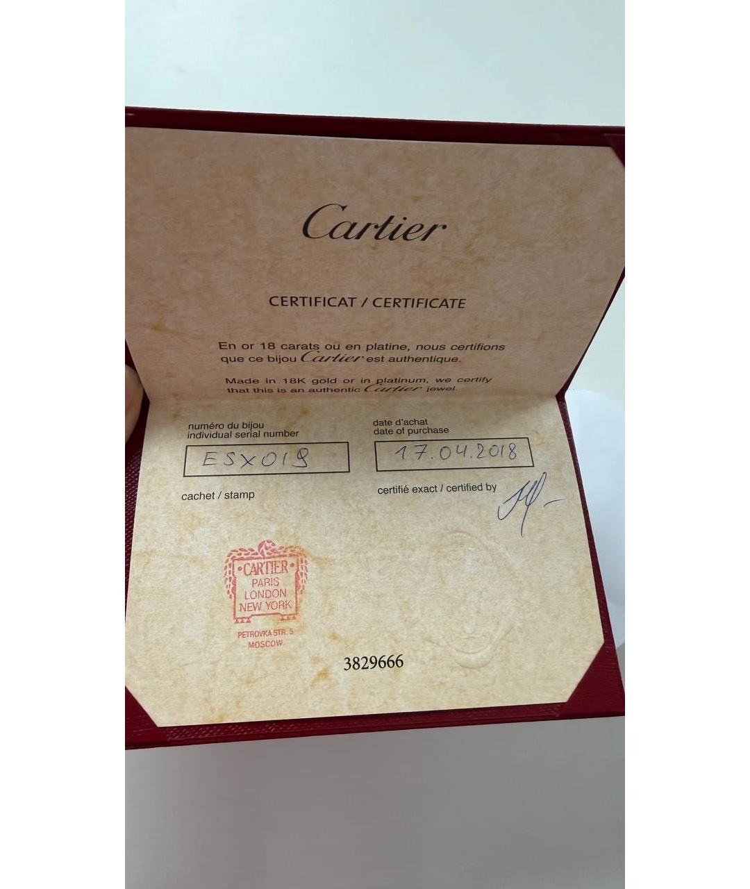 CARTIER Золотое колье из желтого золота, фото 7