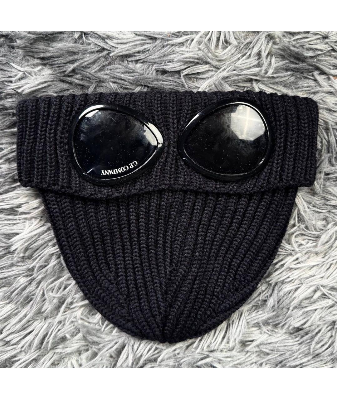 CP COMPANY Черная шерстяная шапка, фото 2