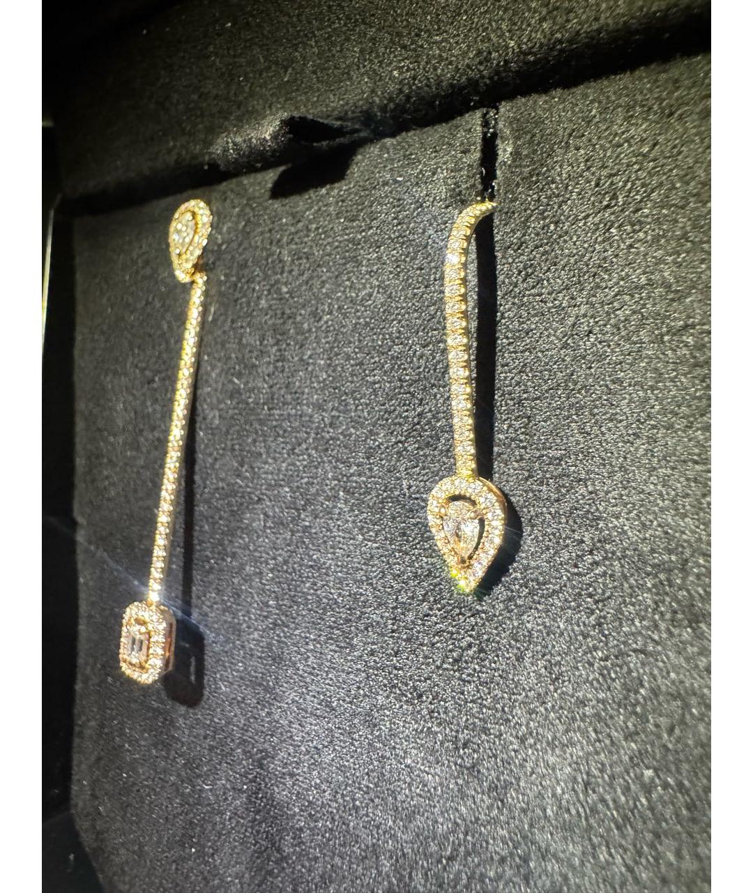 MESSIKA Золотые серьги из желтого золота, фото 2