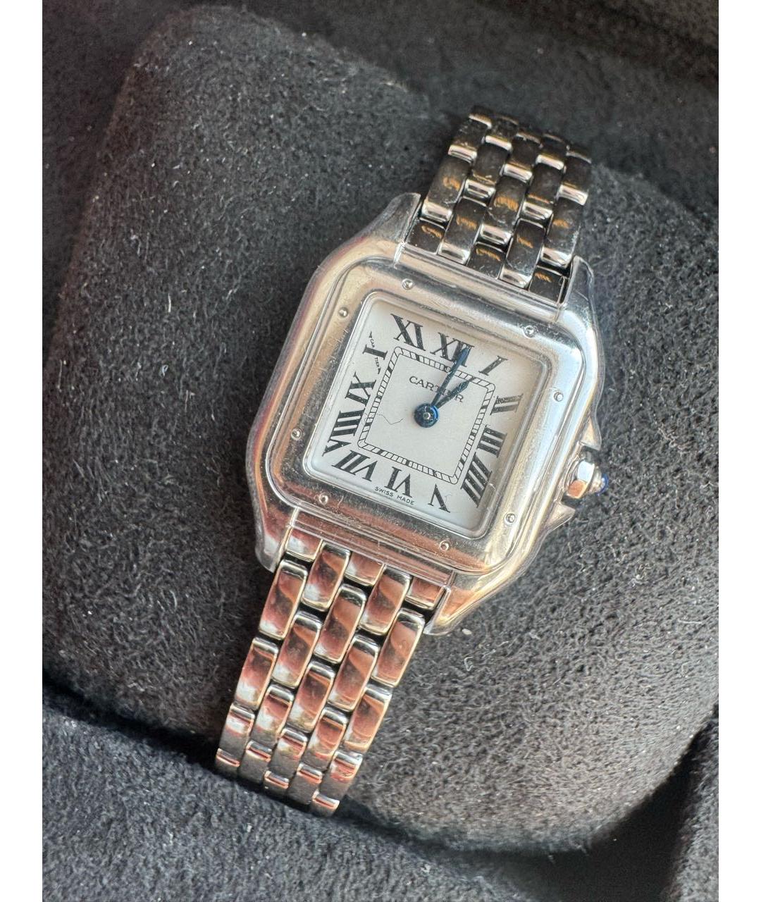 CARTIER Серебряные металлические часы, фото 3