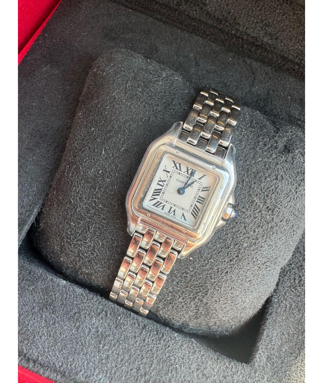 CARTIER Серебряные металлические часы, фото 8