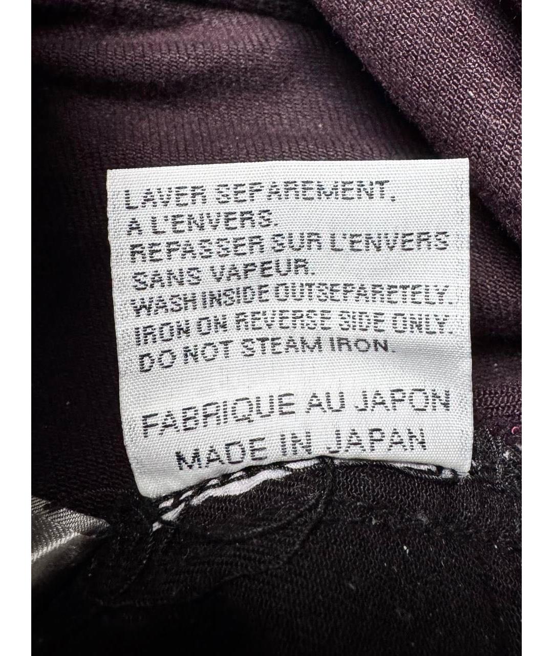 CHRISTIAN DIOR Бордовые хлопковые джинсы скинни, фото 6