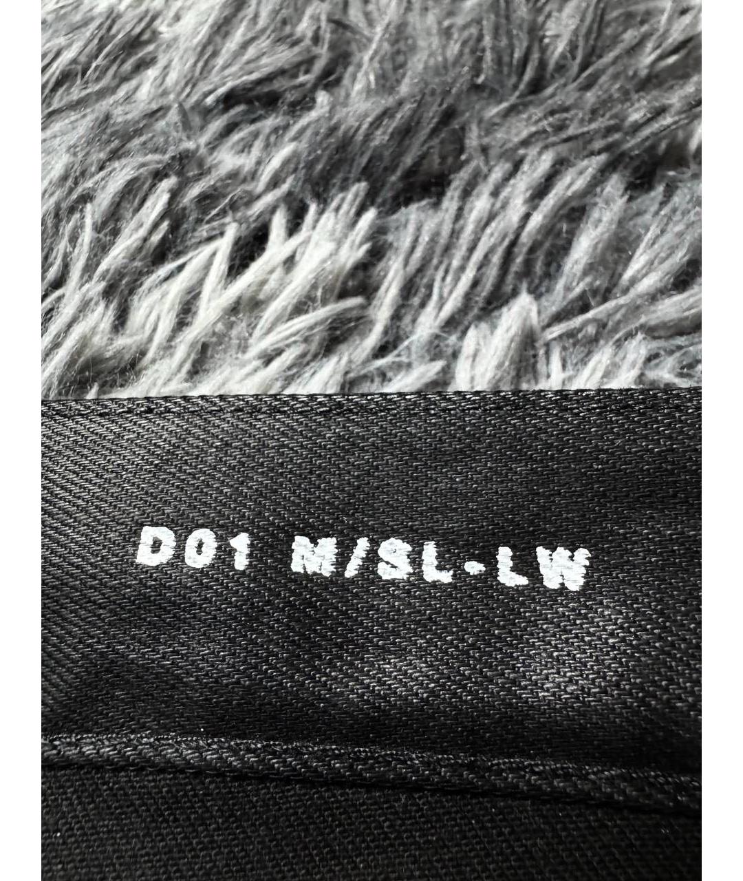 SAINT LAURENT Черные хлопковые джинсы скинни, фото 4