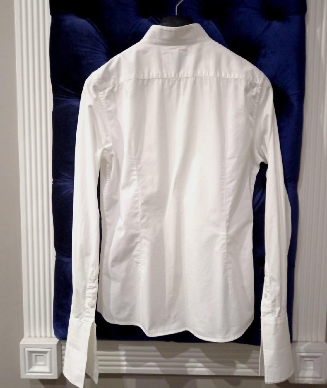 DOLCE&GABBANA Белая хлопковая рубашка, фото 2