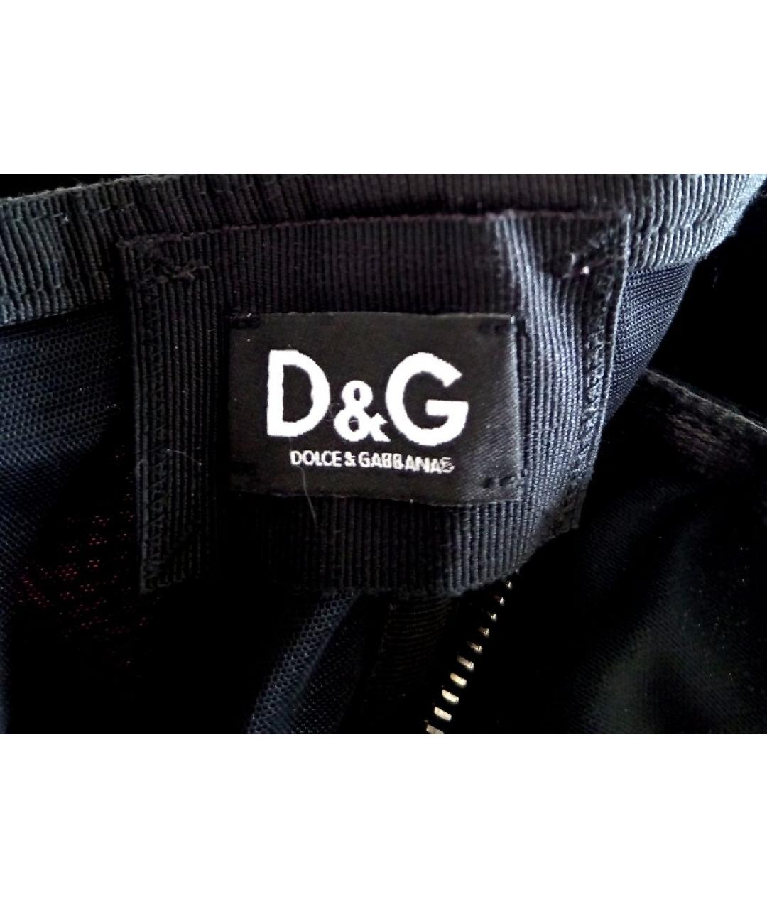DOLCE&GABBANA Черное вискозное вечернее платье, фото 5