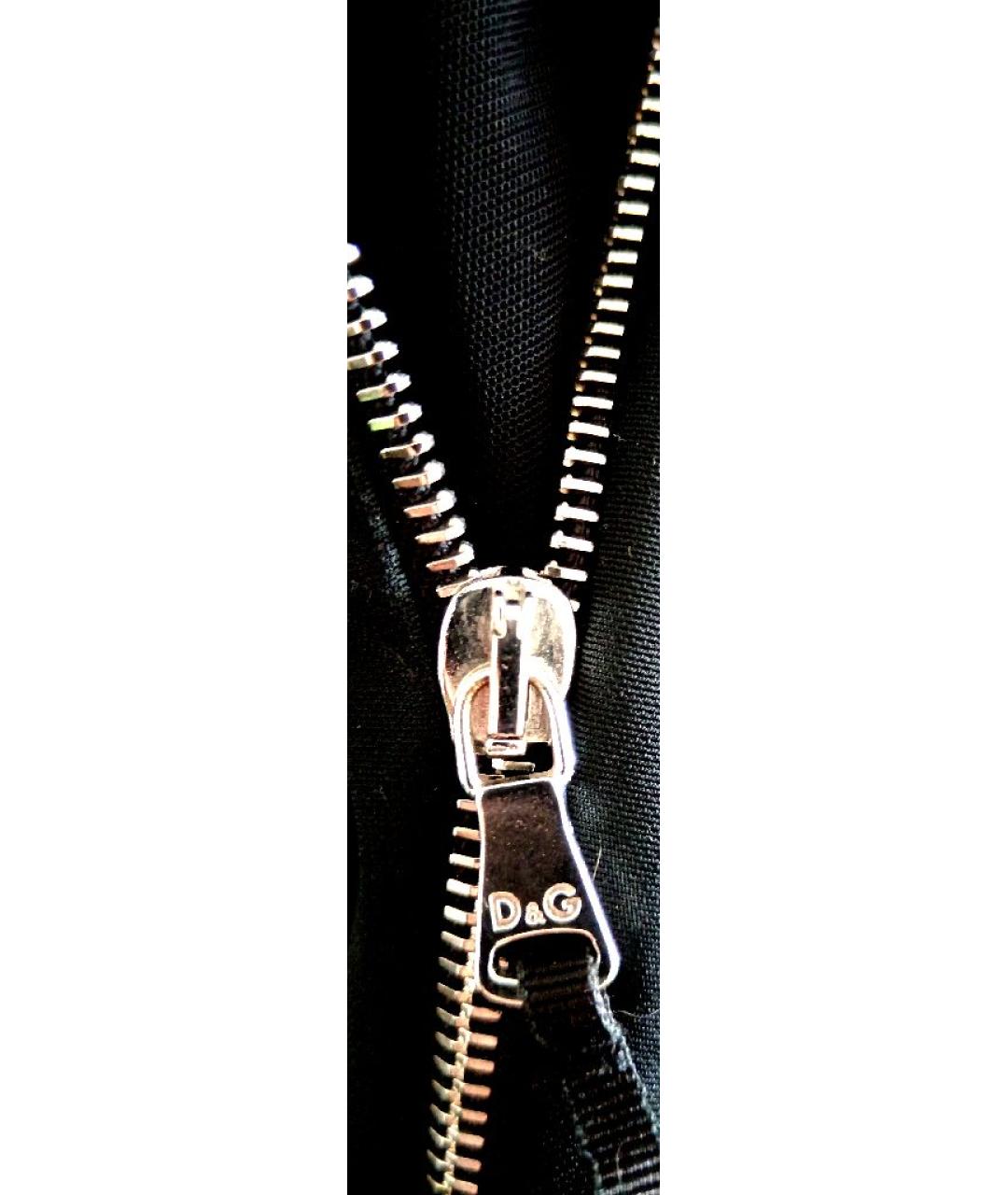 DOLCE&GABBANA Черное вискозное вечернее платье, фото 6