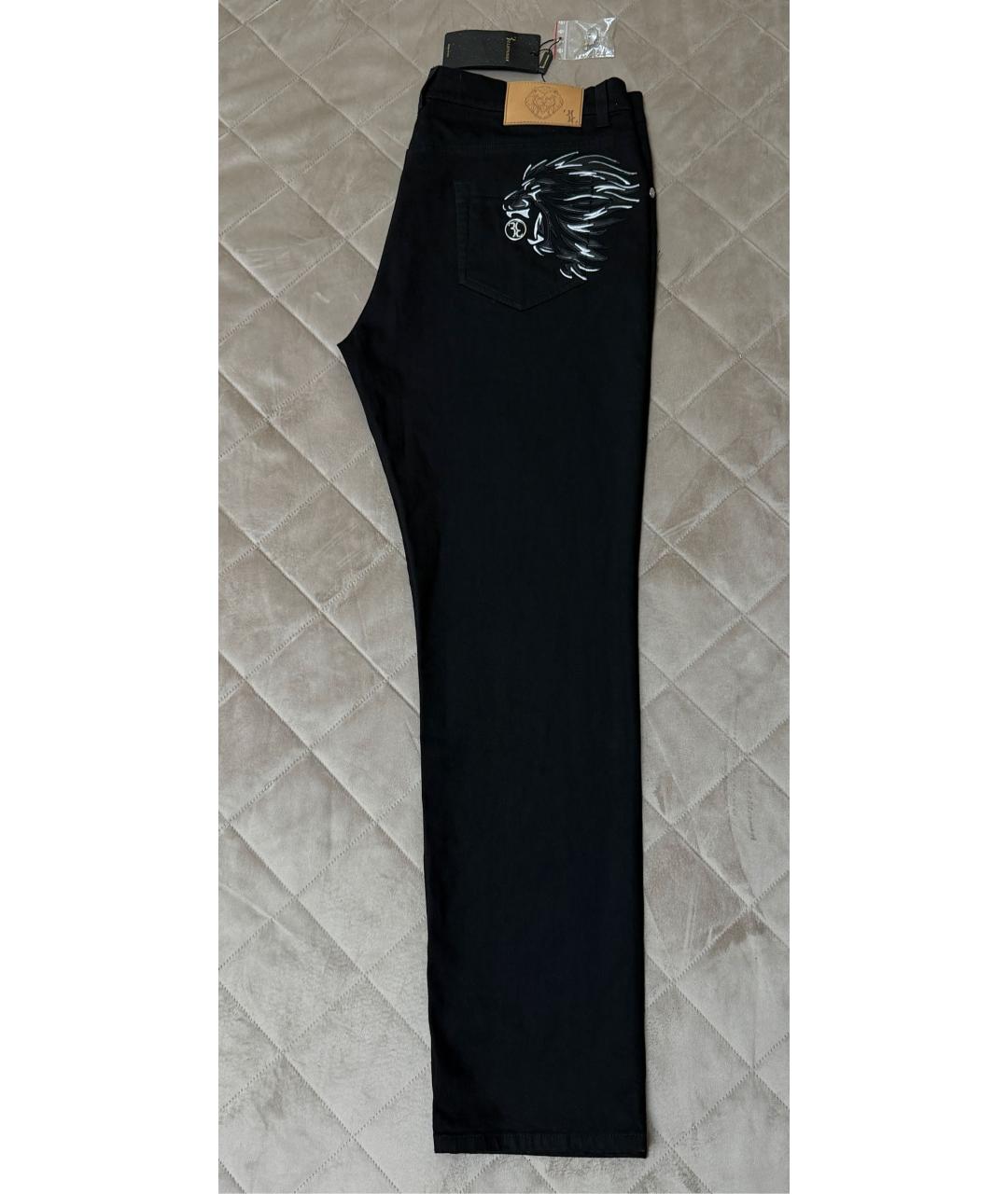 BILLIONAIRE Черные хлопко-эластановые джинсы, фото 5