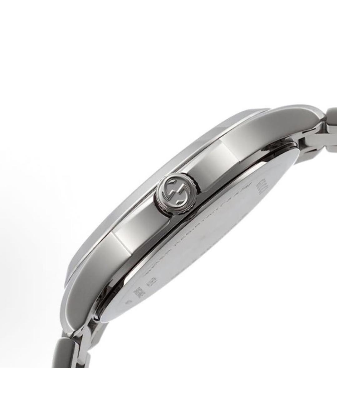 GUCCI Серебряные стальные часы, фото 3