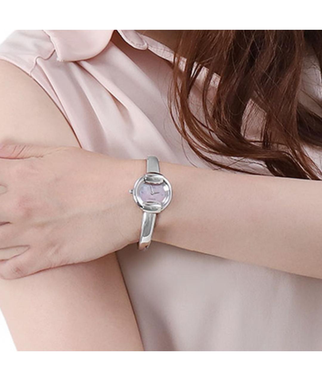 GUCCI Серебряные стальные часы, фото 5