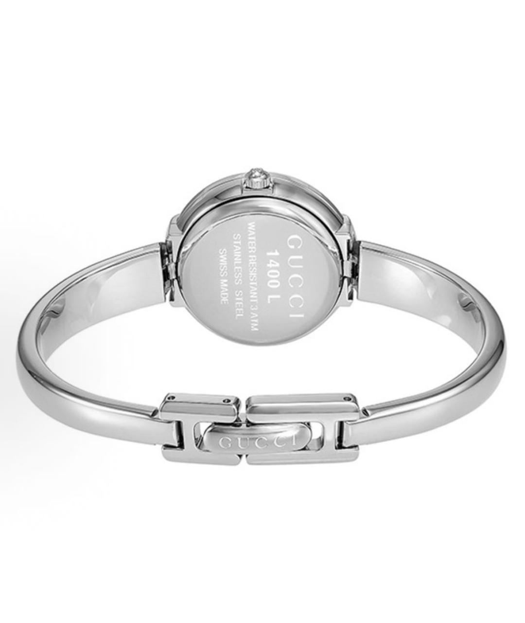 GUCCI Серебряные стальные часы, фото 2