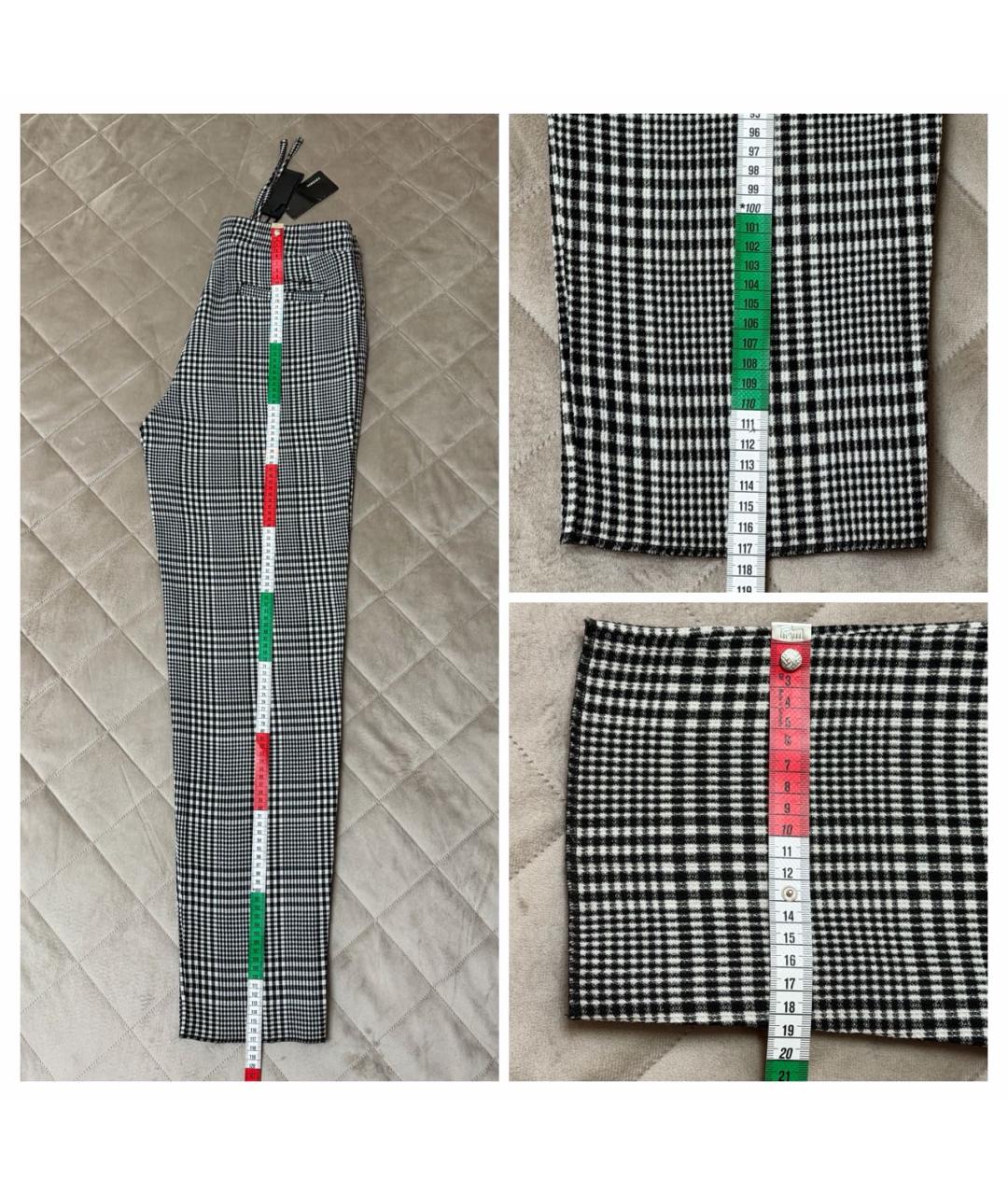 VERSACE Мульти повседневные брюки, фото 8