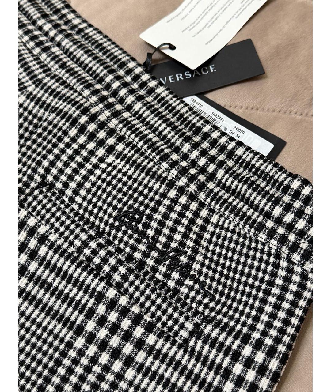 VERSACE Мульти повседневные брюки, фото 6