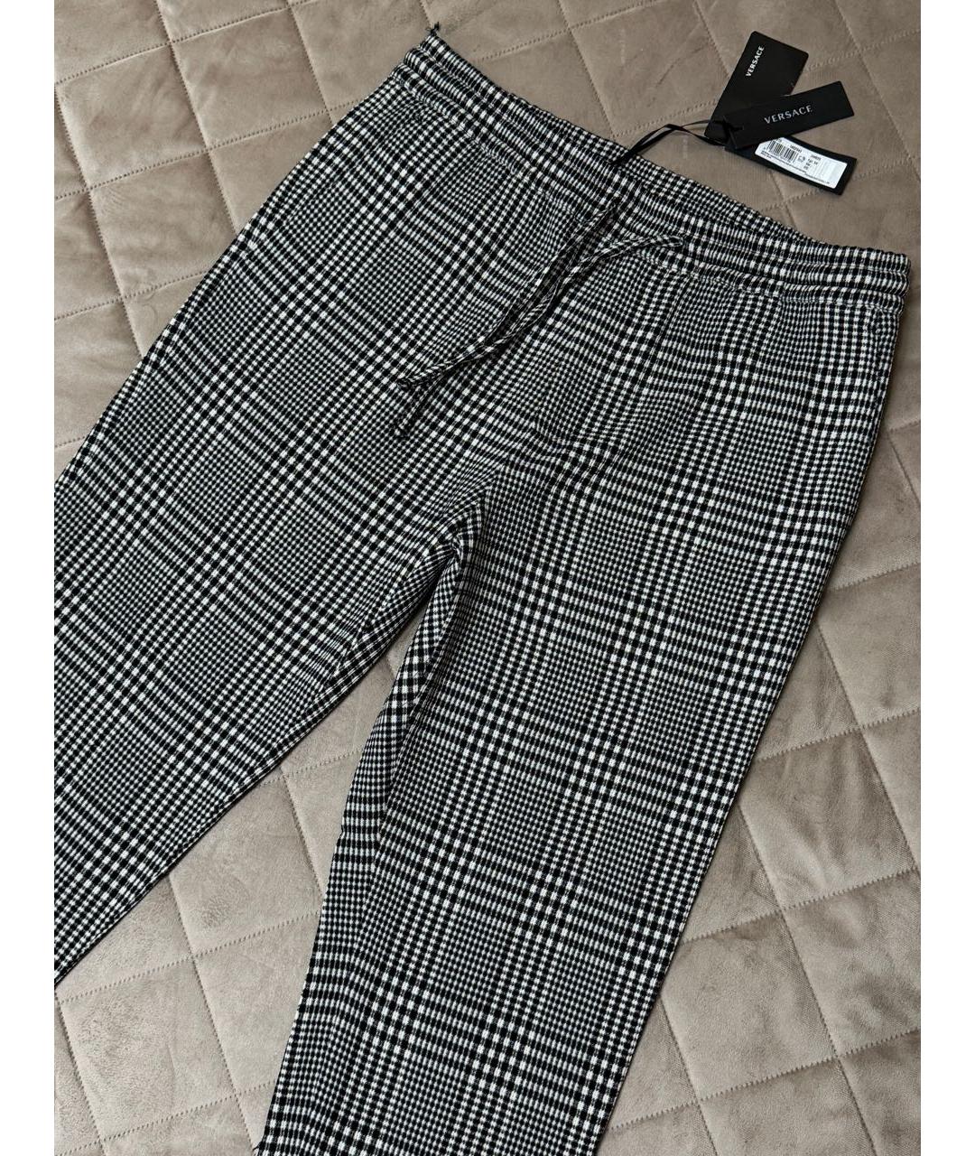 VERSACE Мульти повседневные брюки, фото 3