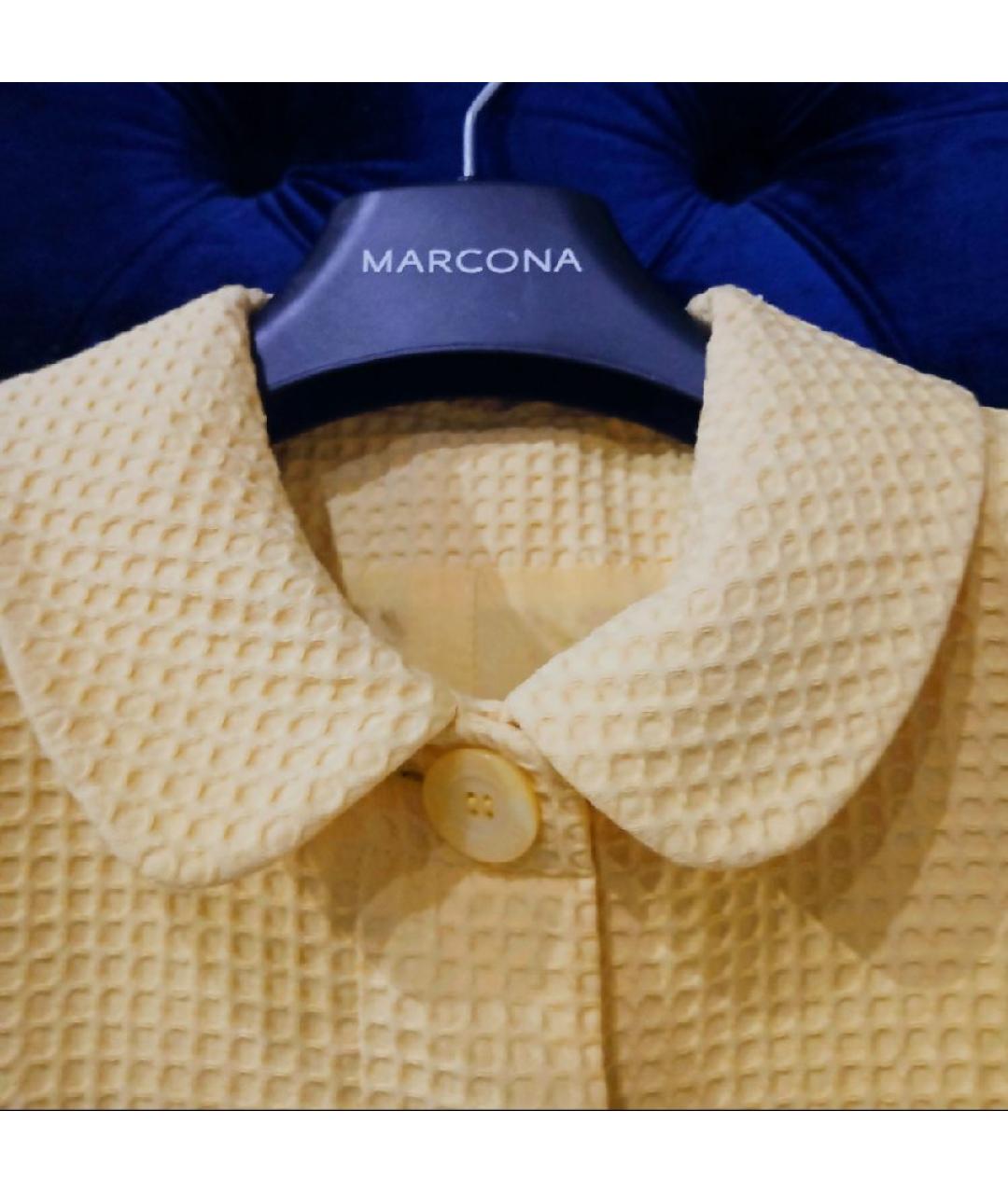 VERSACE JEANS COUTURE Желтый хлопковый жакет/пиджак, фото 4