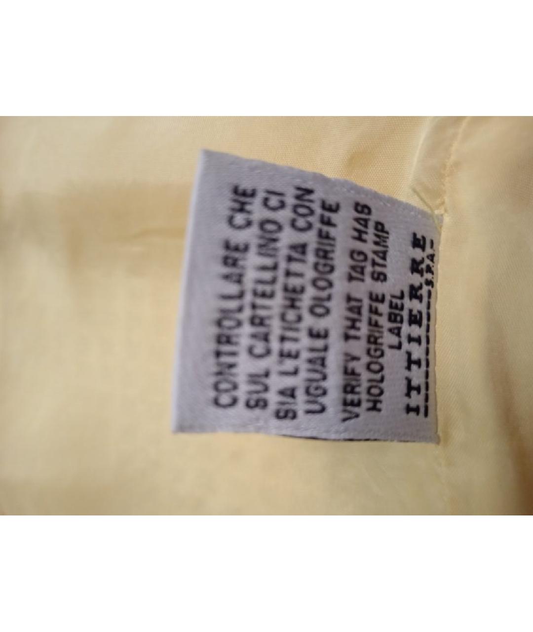 VERSACE JEANS COUTURE Желтый хлопковый жакет/пиджак, фото 8