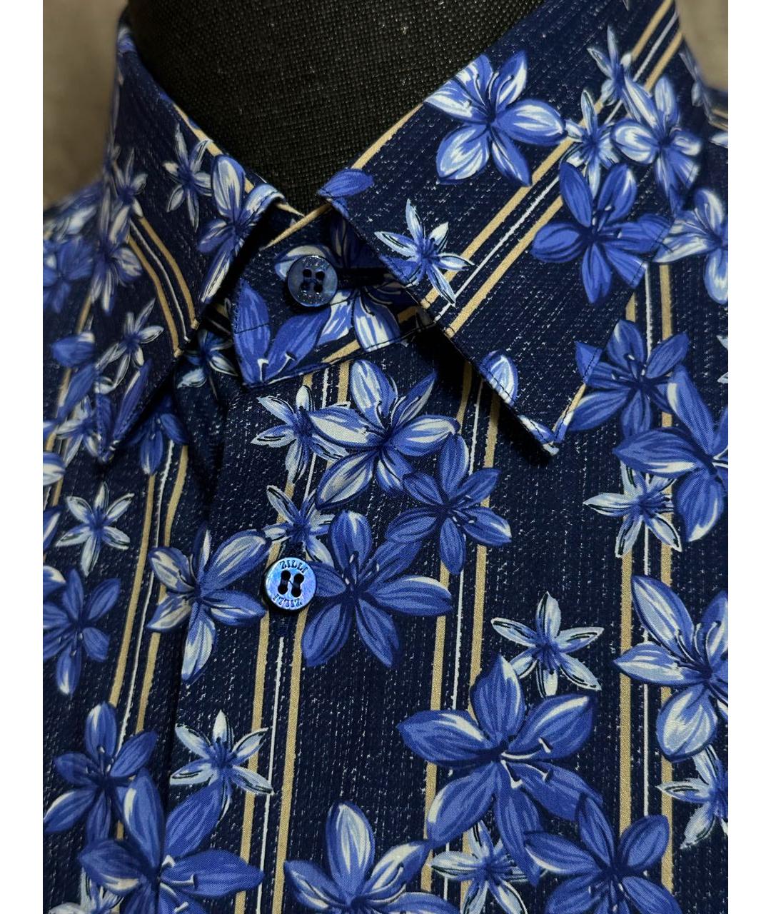 ZILLI Мульти хлопковая кэжуал рубашка, фото 3