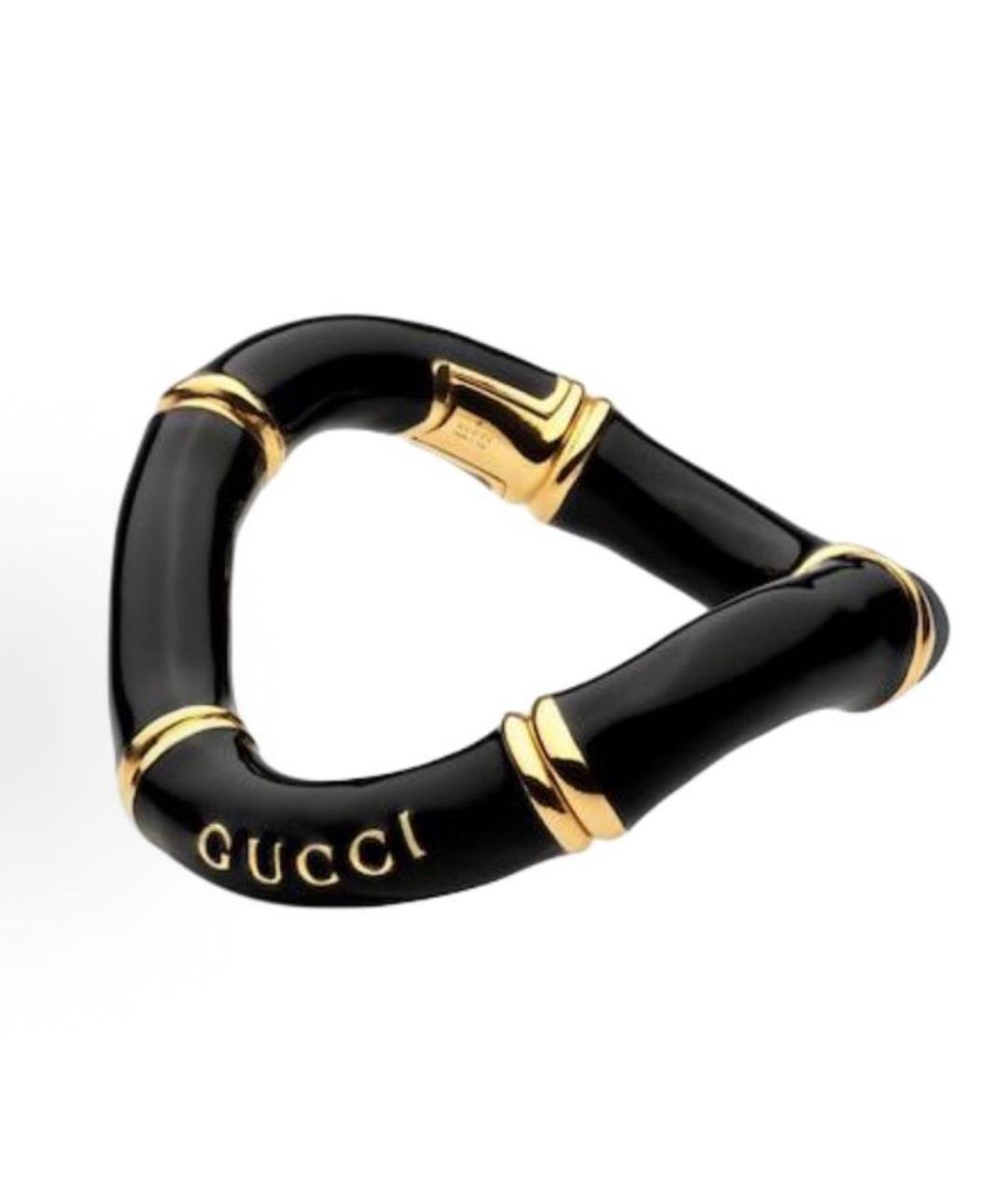 GUCCI Черный латунный браслет, фото 6