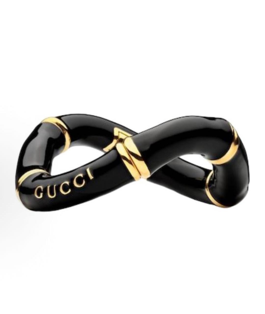 GUCCI Черный латунный браслет, фото 3