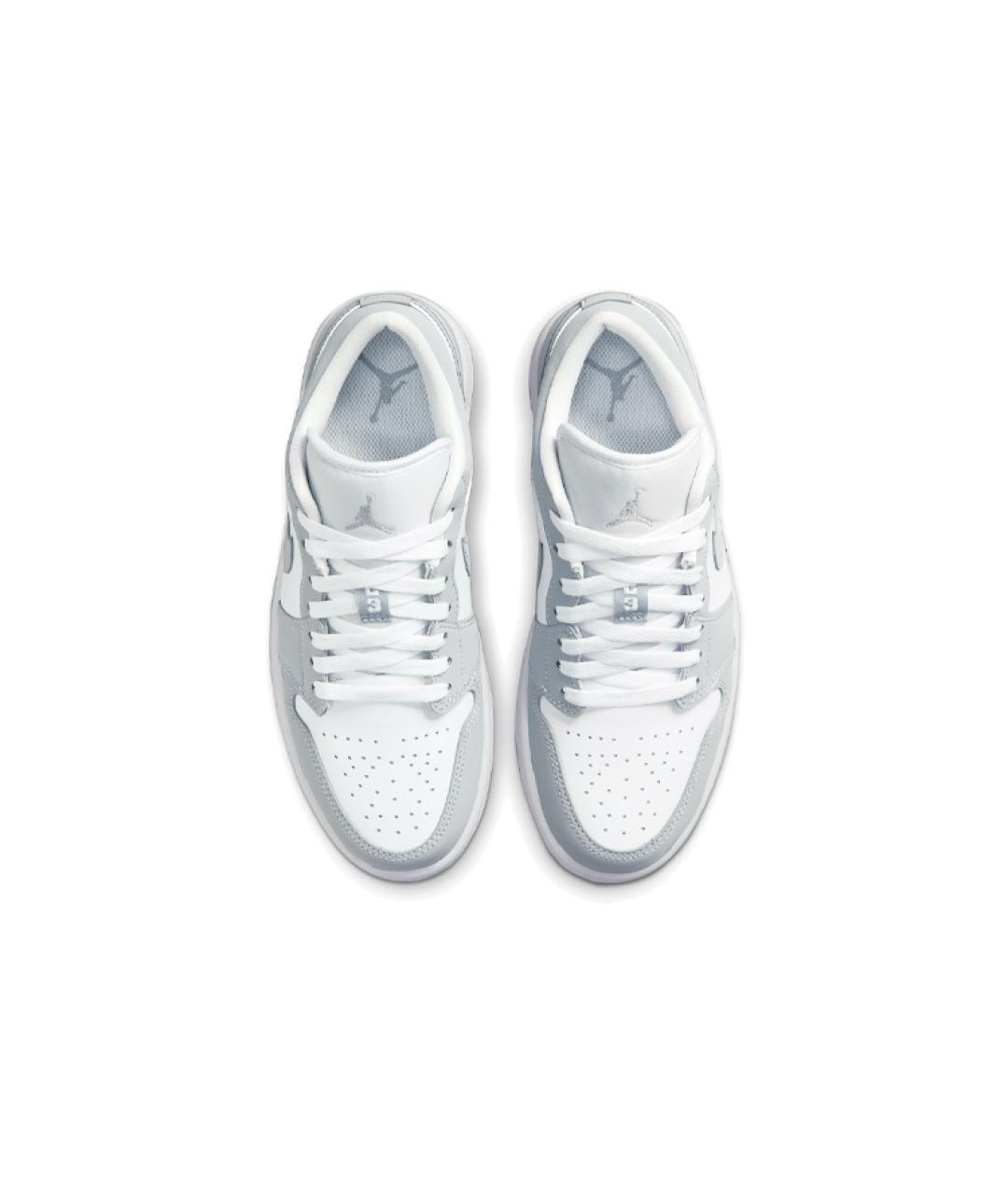 JORDAN Серые кожаные кроссовки, фото 4