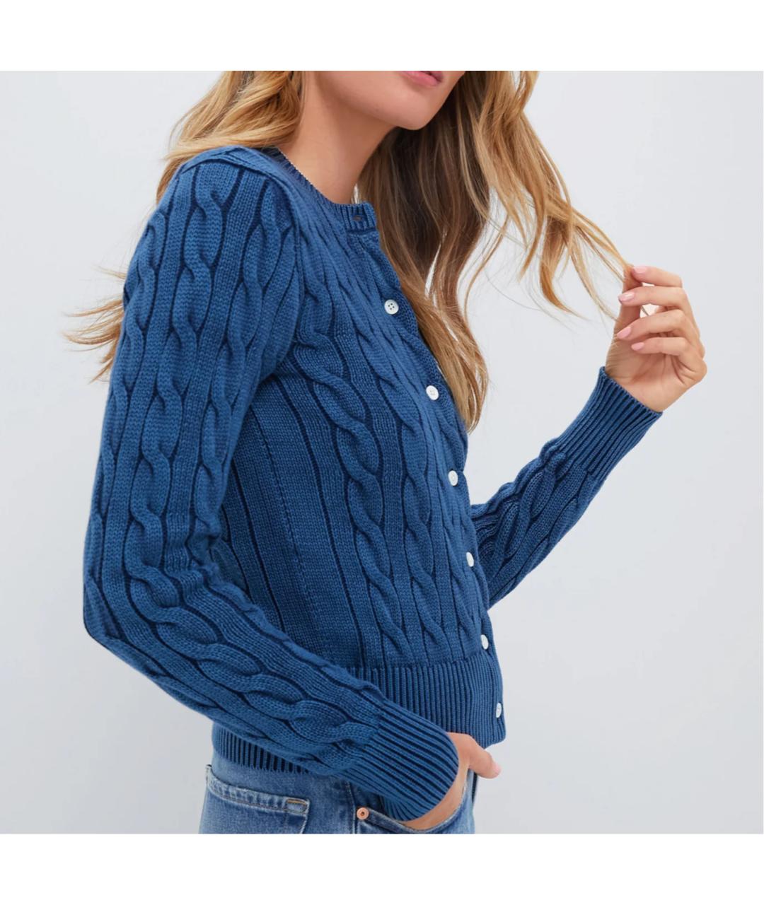 POLO RALPH LAUREN Синий кардиган, фото 5