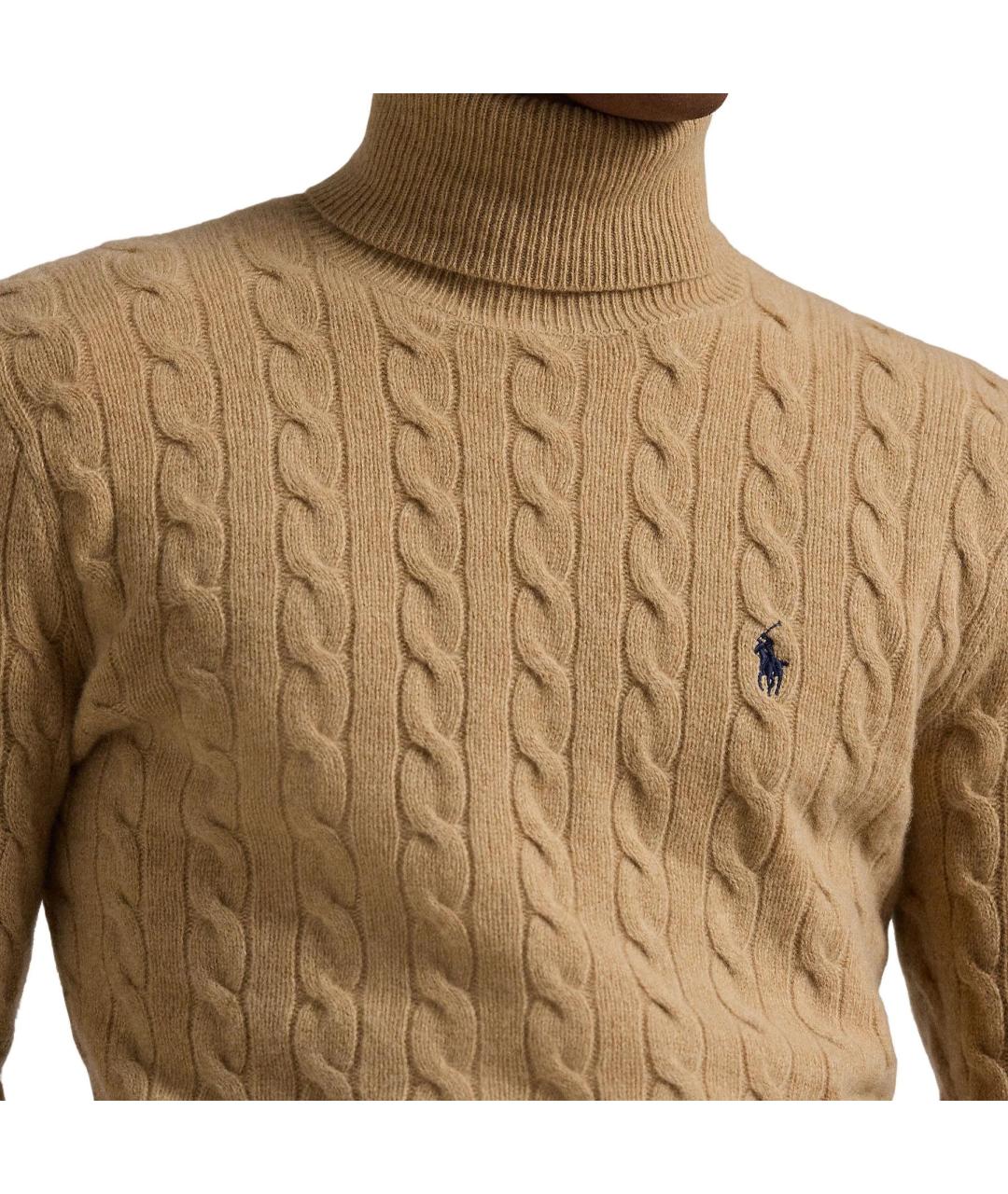POLO RALPH LAUREN Коричневый джемпер / свитер, фото 4
