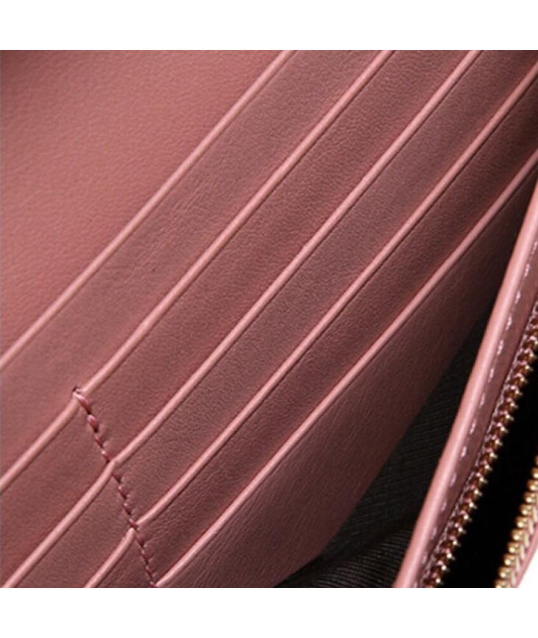 GUCCI Розовая кожаная сумка через плечо, фото 8