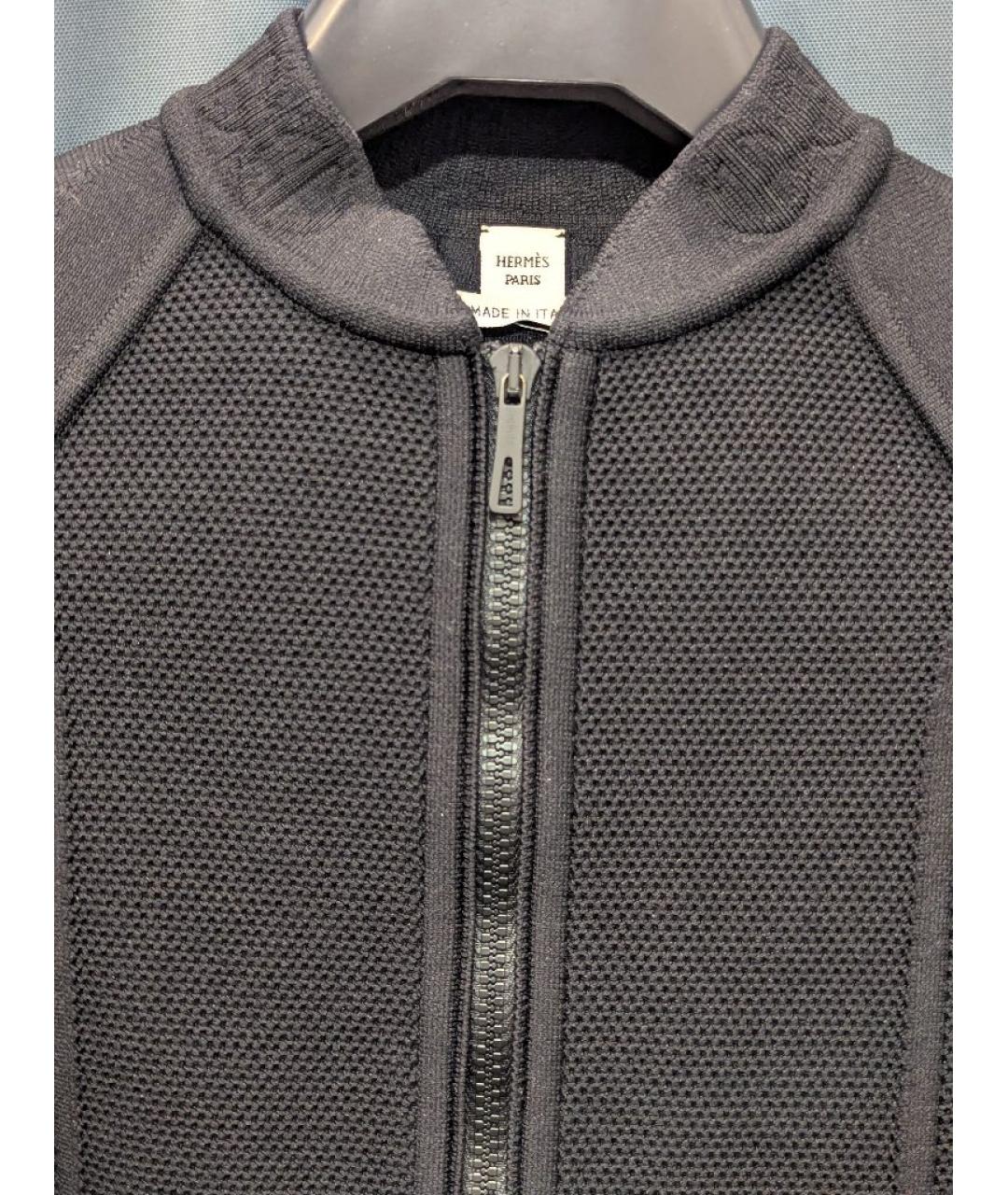 HERMES Антрацитовая куртка, фото 4
