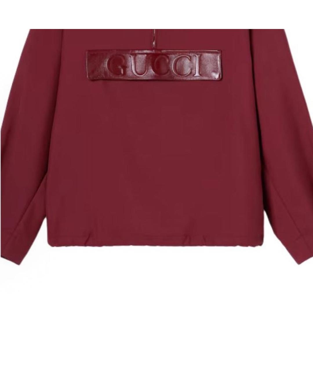 GUCCI Бордовая куртка, фото 3