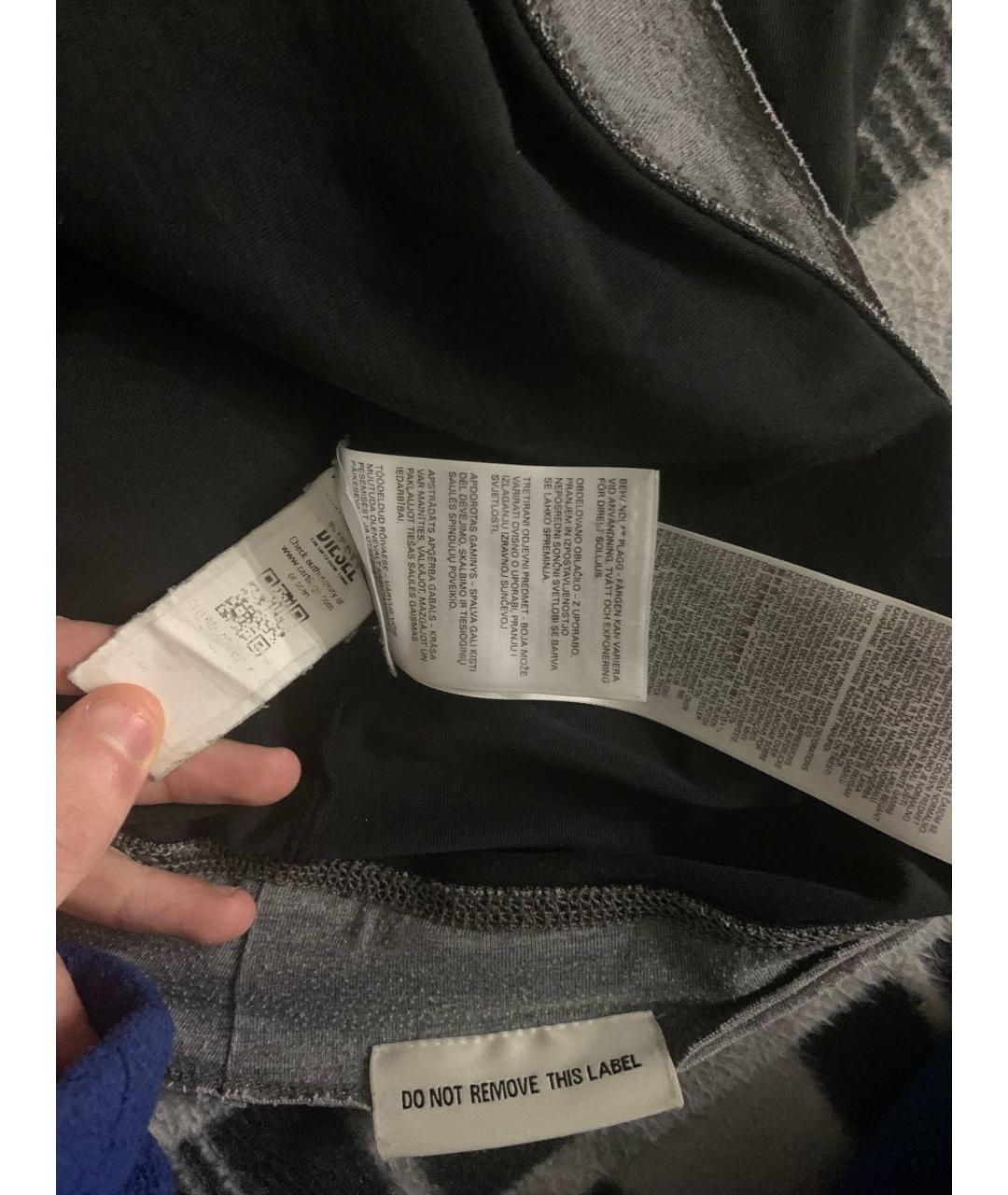 DIESEL Черная хлопковая футболка, фото 3