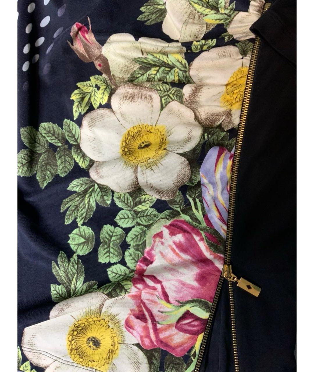 CAVALLI CLASS Мульти вискозное коктейльное платье, фото 3