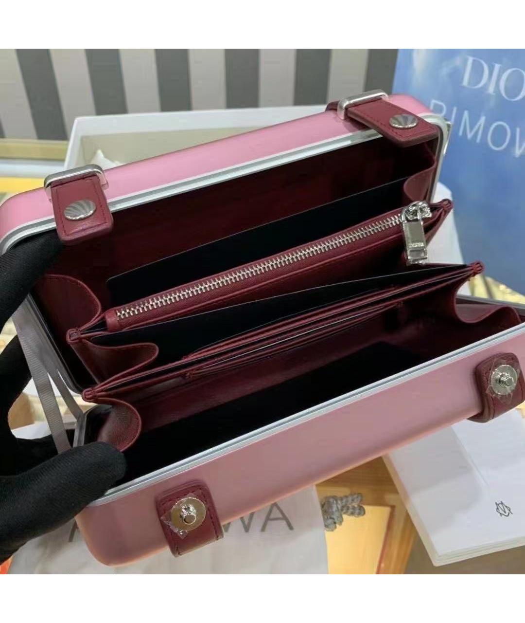 CHRISTIAN DIOR Розовая сумка через плечо, фото 3