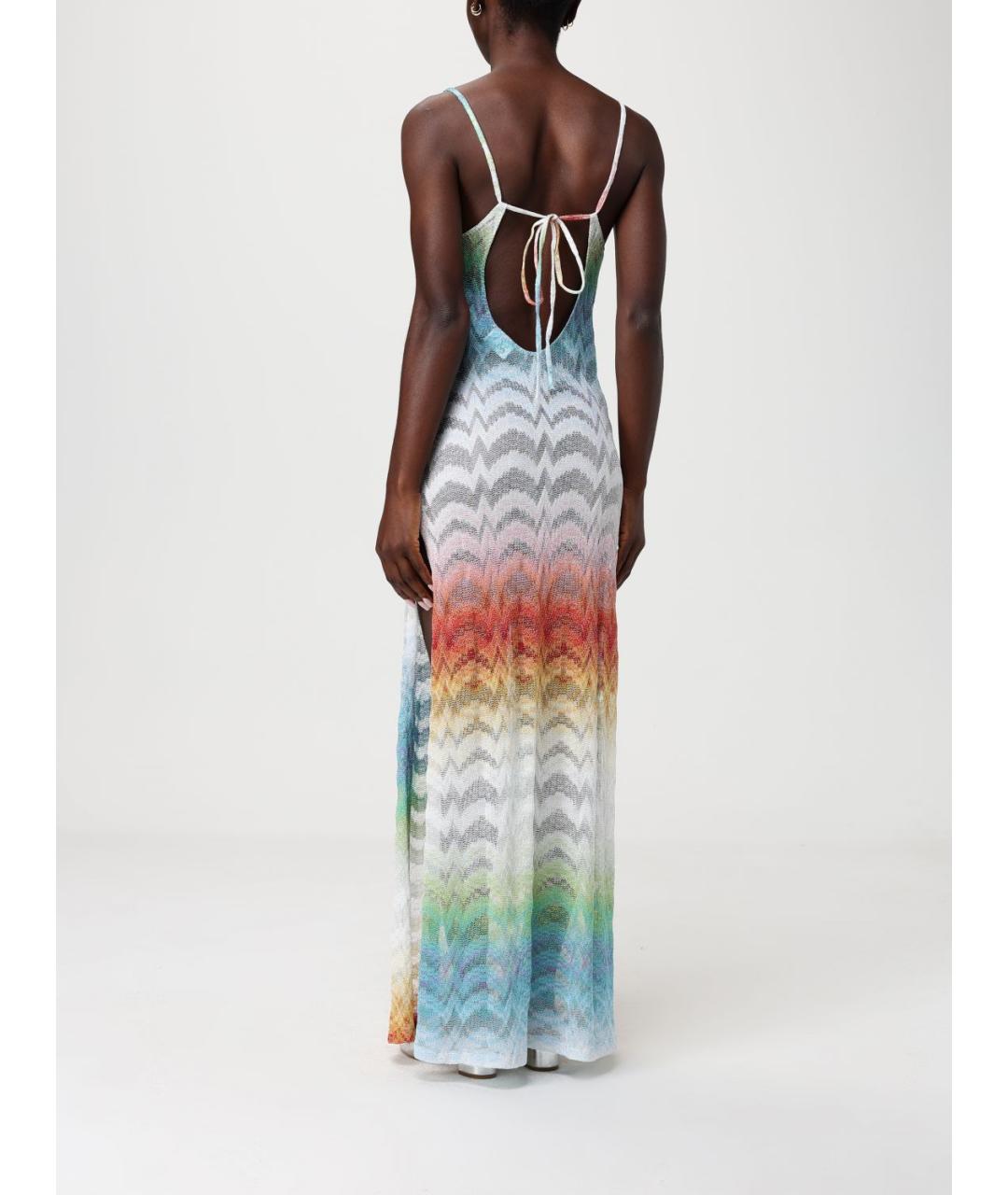 MISSONI Мульти вискозное повседневное платье, фото 2