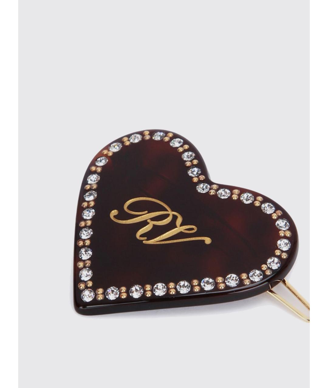 ROGER VIVIER Коричневая заколка, фото 3