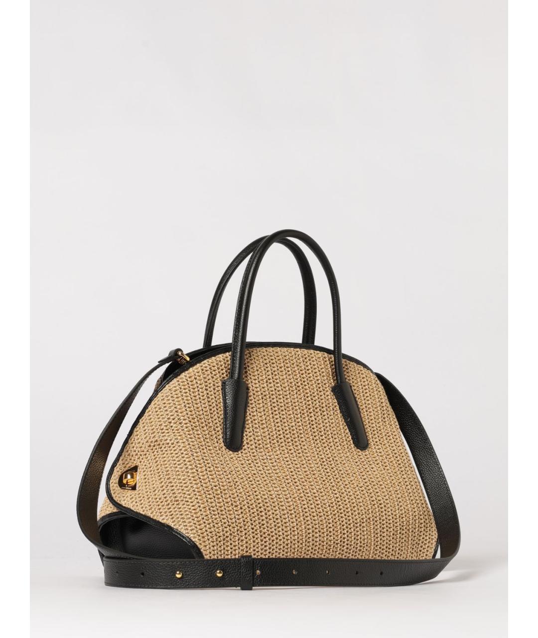 COCCINELLE Бежевая сумка с короткими ручками, фото 2