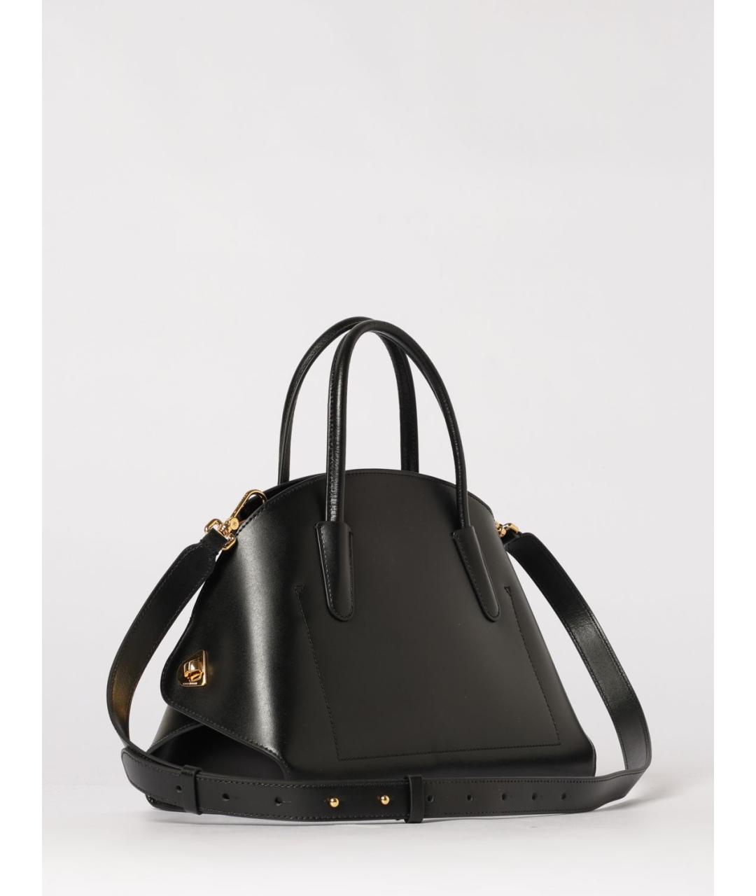 COCCINELLE Черная кожаная сумка через плечо, фото 2