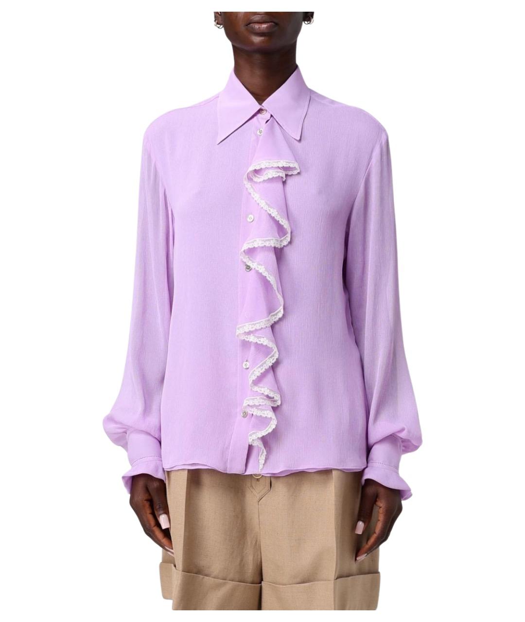 ALBERTA FERRETTI Фиолетовая рубашка, фото 1