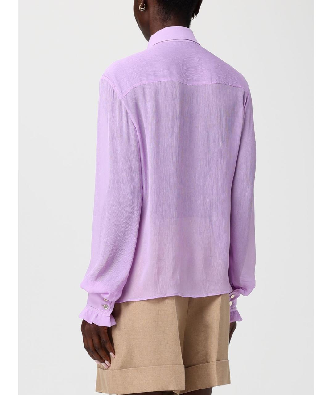 ALBERTA FERRETTI Фиолетовая рубашка, фото 3